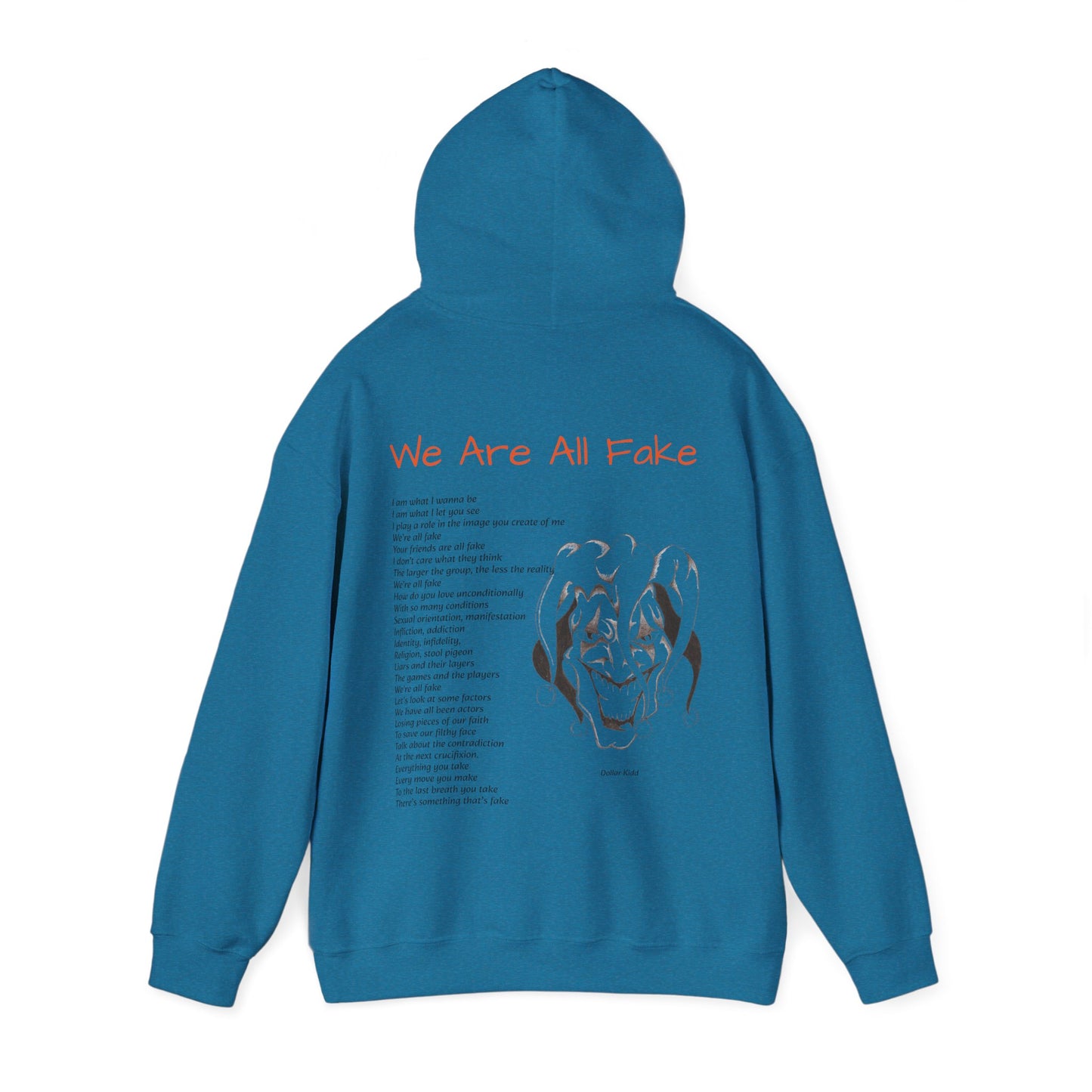 We Are All Fake Unisex Heavy Blend™ Hooded Sweatshirt