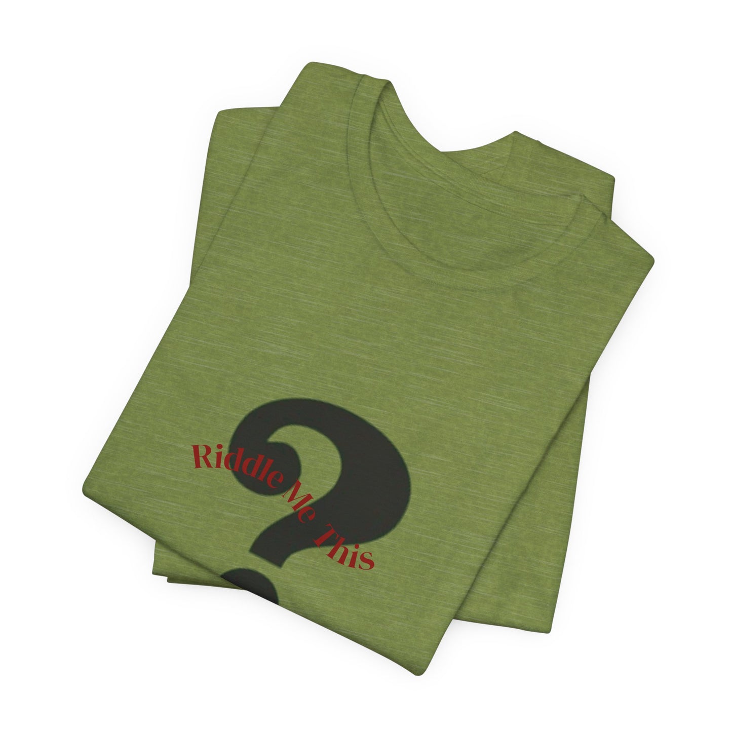 Riddle Me This Unisex Jersey Short Sleeve Tee