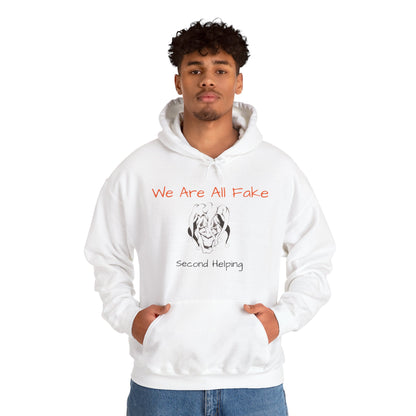 We Are All Fake Unisex Heavy Blend™ Hooded Sweatshirt