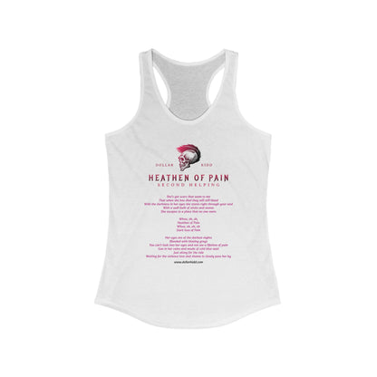 Heathen Of Pain Women's Ideal Racerback Tank