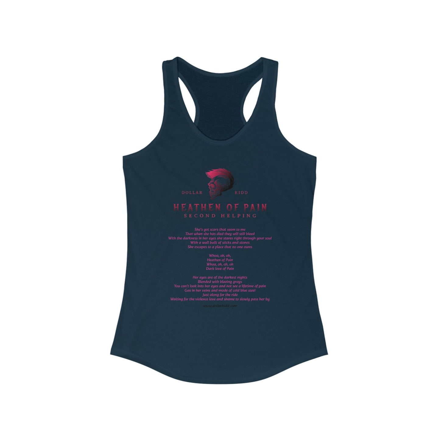 Heathen Of Pain Women's Ideal Racerback Tank