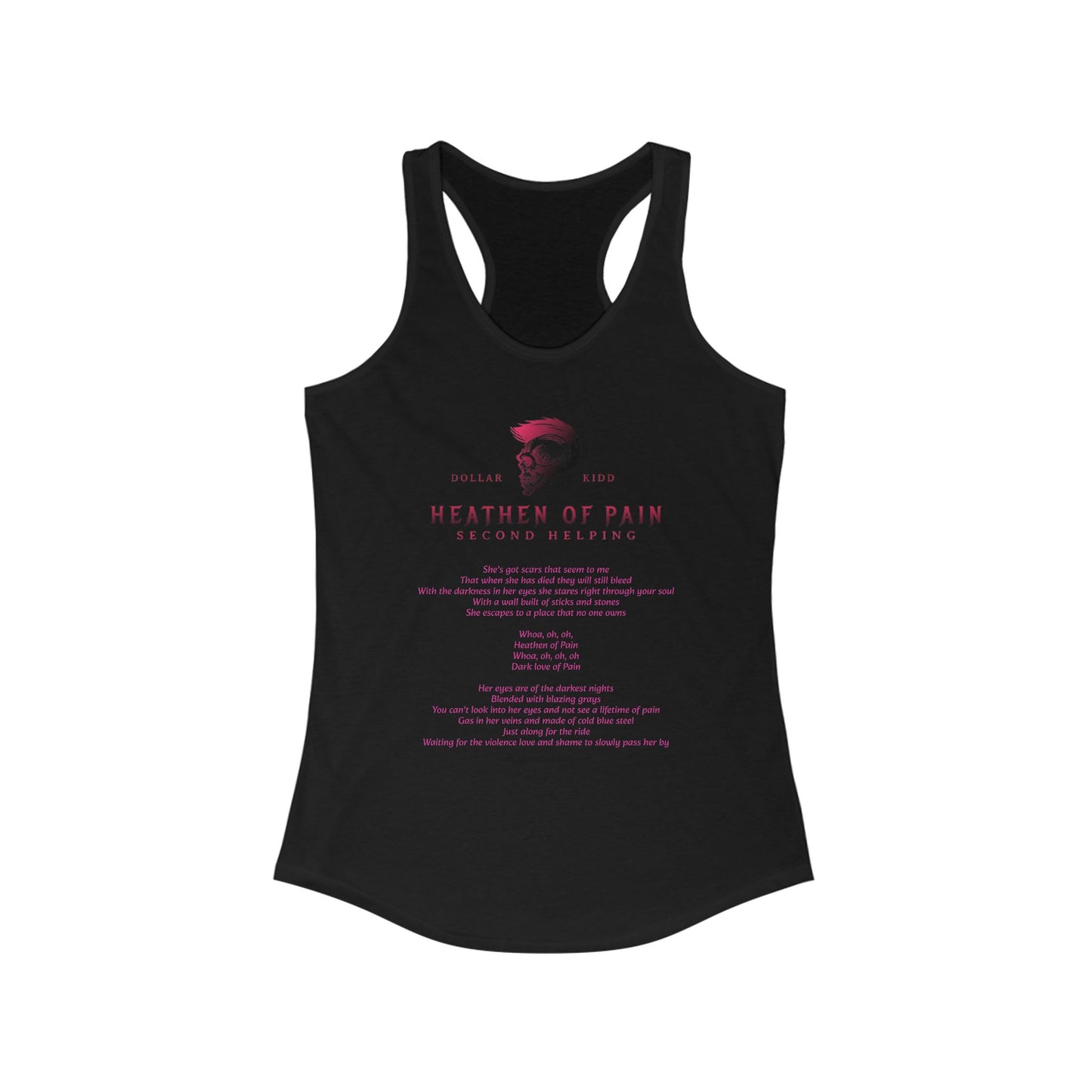Heathen Of Pain Women's Ideal Racerback Tank