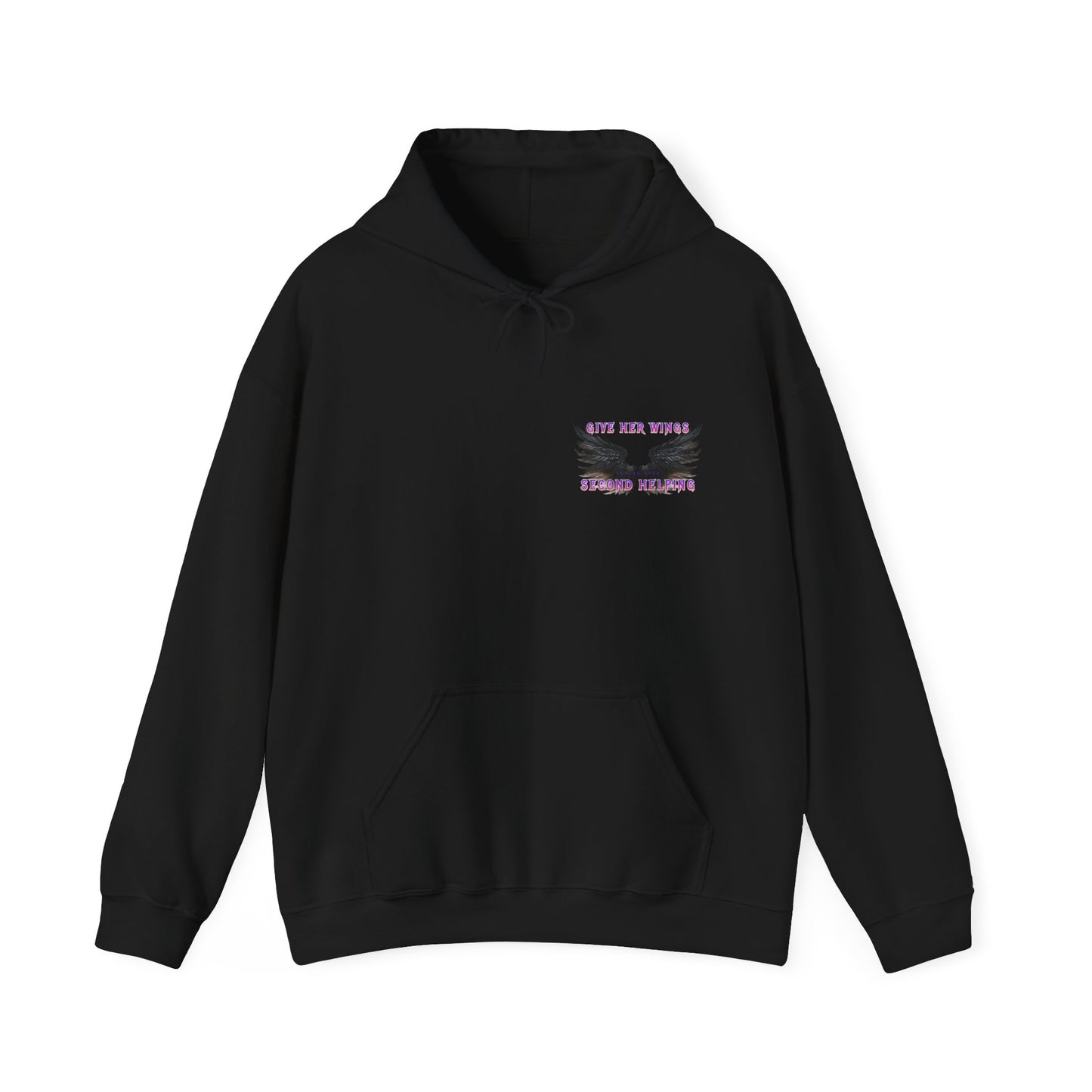 Give Her Wings Unisex Heavy Blend™ Hooded Sweatshirt