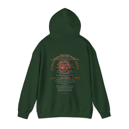 Sypathy From The Devil Unisex Heavy Blend™ Hooded Sweatshirt