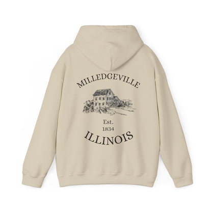 Focused on Our Future - Biker Back- Unisex Heavy Blend™ Hooded Sweatshirt