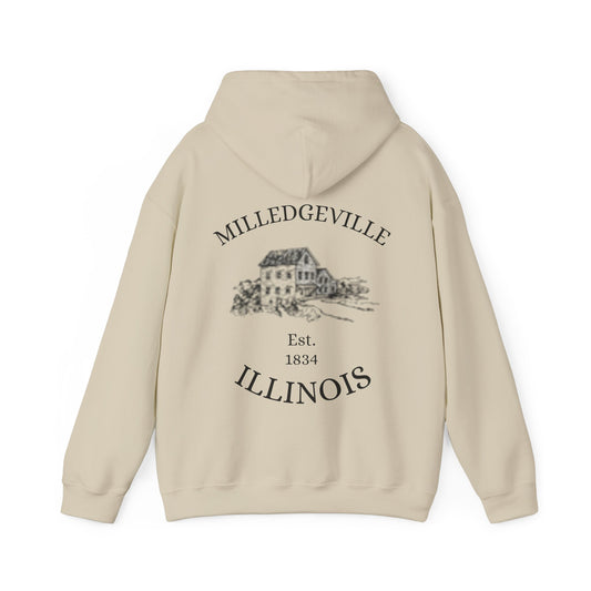 Focused on Our Future - Biker Back- Unisex Heavy Blend™ Hooded Sweatshirt