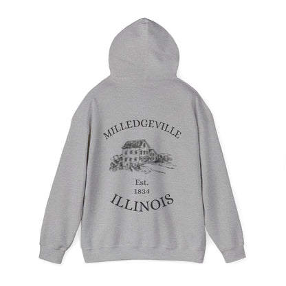 Focused on Our Future - Biker Back- Unisex Heavy Blend™ Hooded Sweatshirt