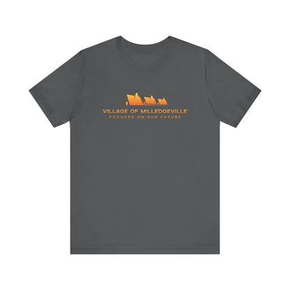 Focused on Our Future - Biker Back - Unisex Jersey Short Sleeve Tee