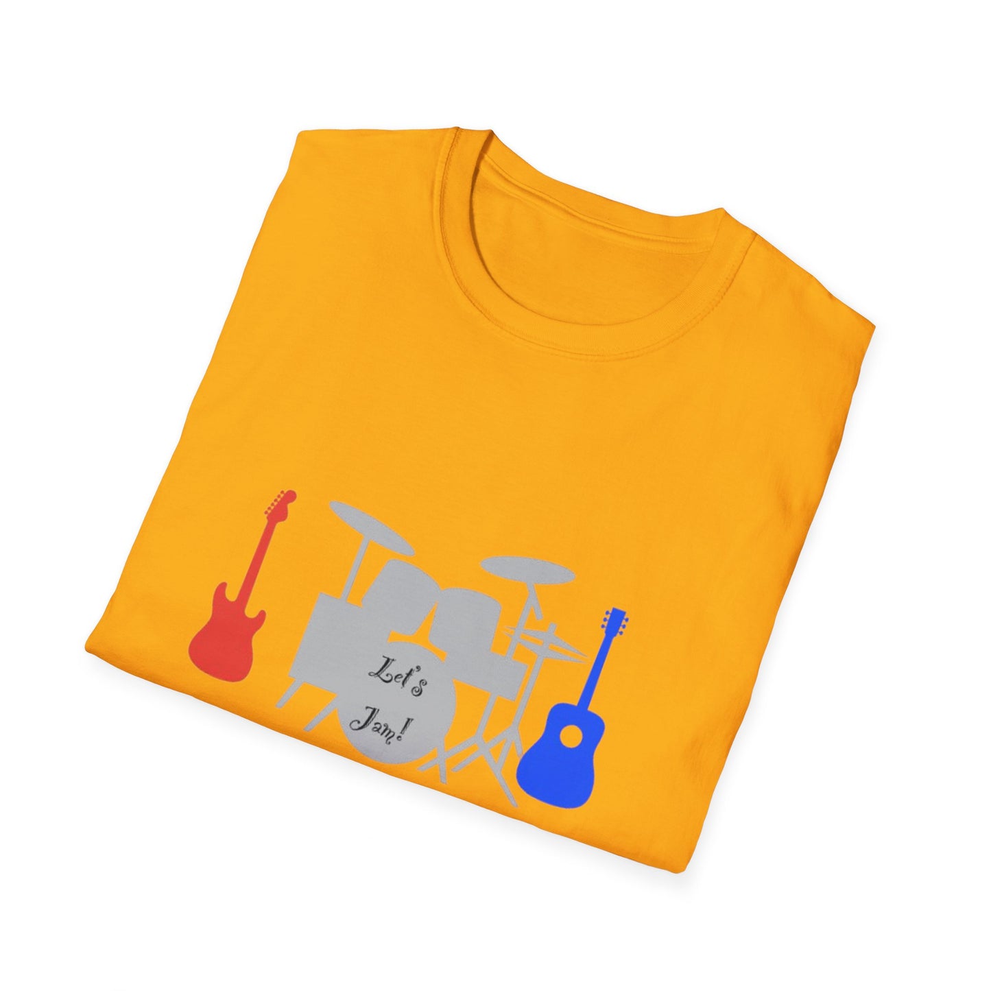 KO - Let's Jam - Unisex Softstyle T-Shirt