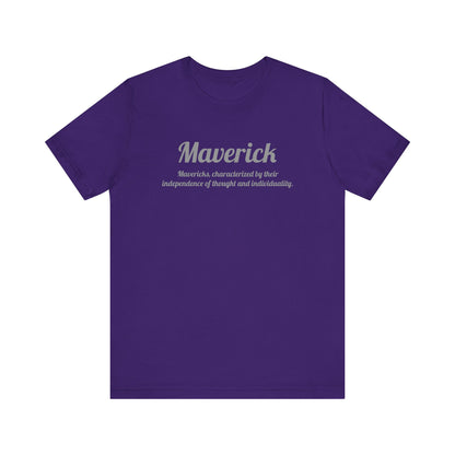 Maverick - Maverick Unisex Jersey Short Sleeve Tee