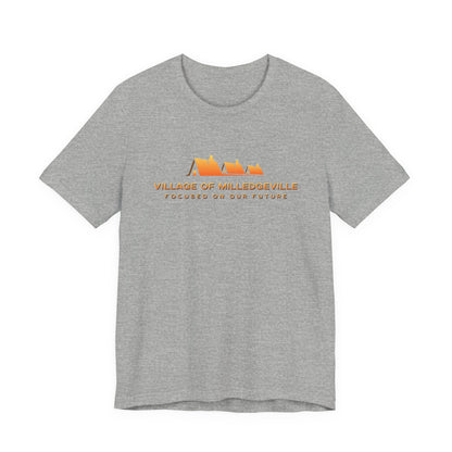 Focused on Our Future - Biker Back - Unisex Jersey Short Sleeve Tee