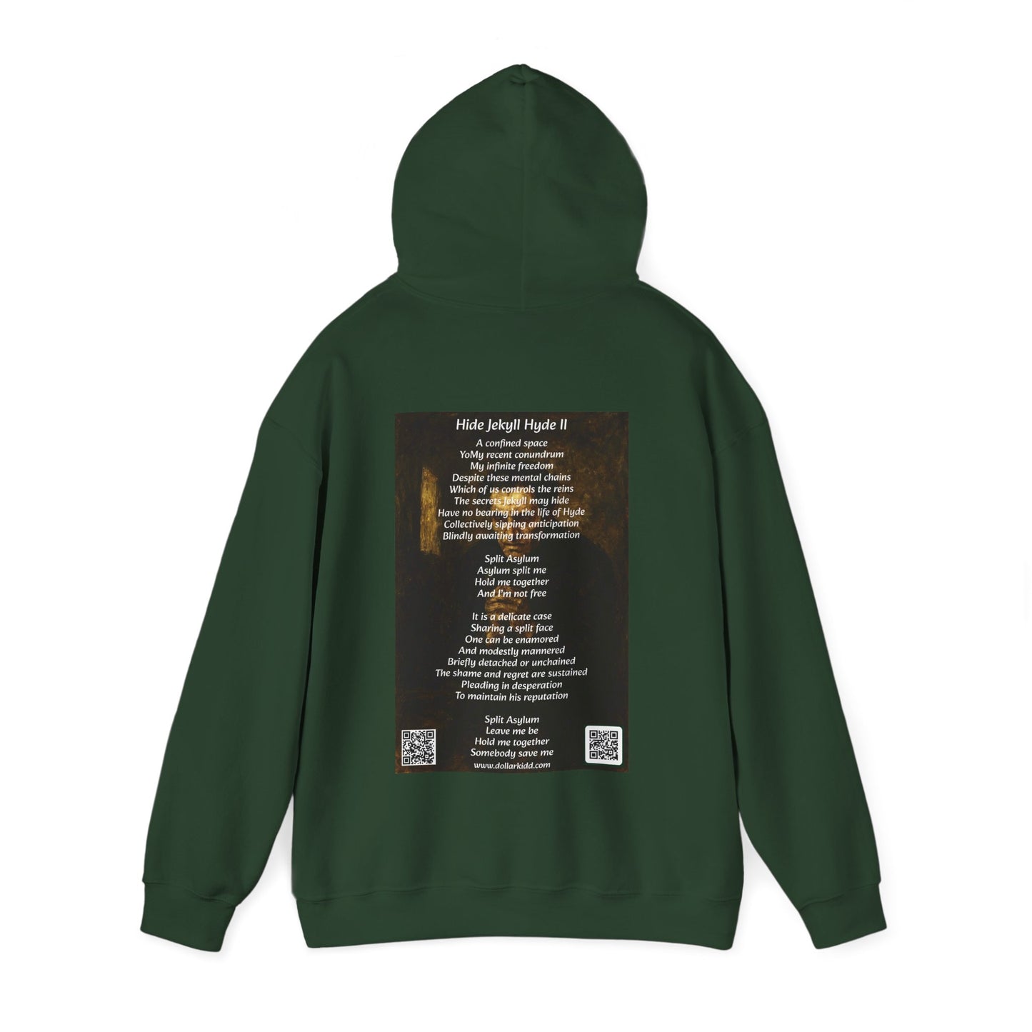 Hide Jekyll Hyde II Unisex Heavy Blend™ Hooded Sweatshirt