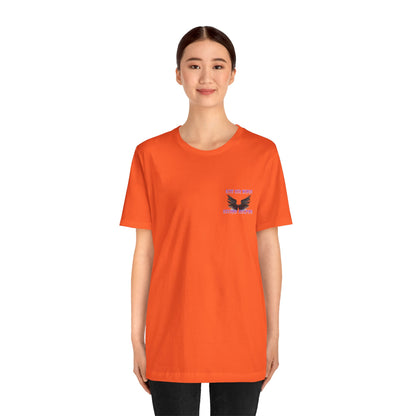 Give Her Wings Unisex Jersey Short Sleeve Tee