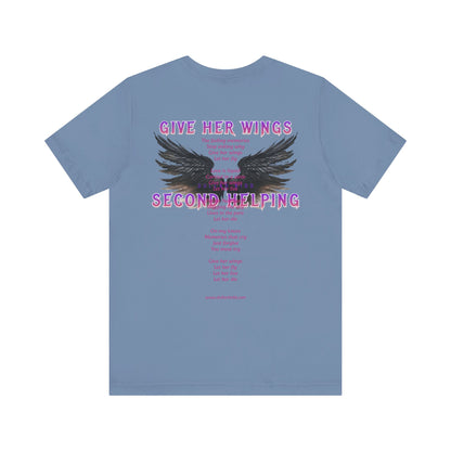 Give Her Wings Unisex Jersey Short Sleeve Tee
