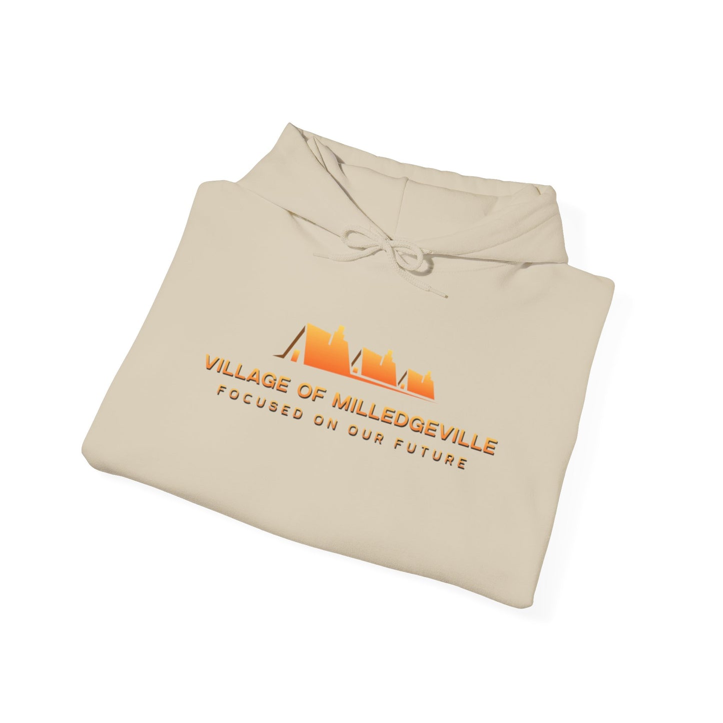 Focused on Our Future - Biker Back- Unisex Heavy Blend™ Hooded Sweatshirt