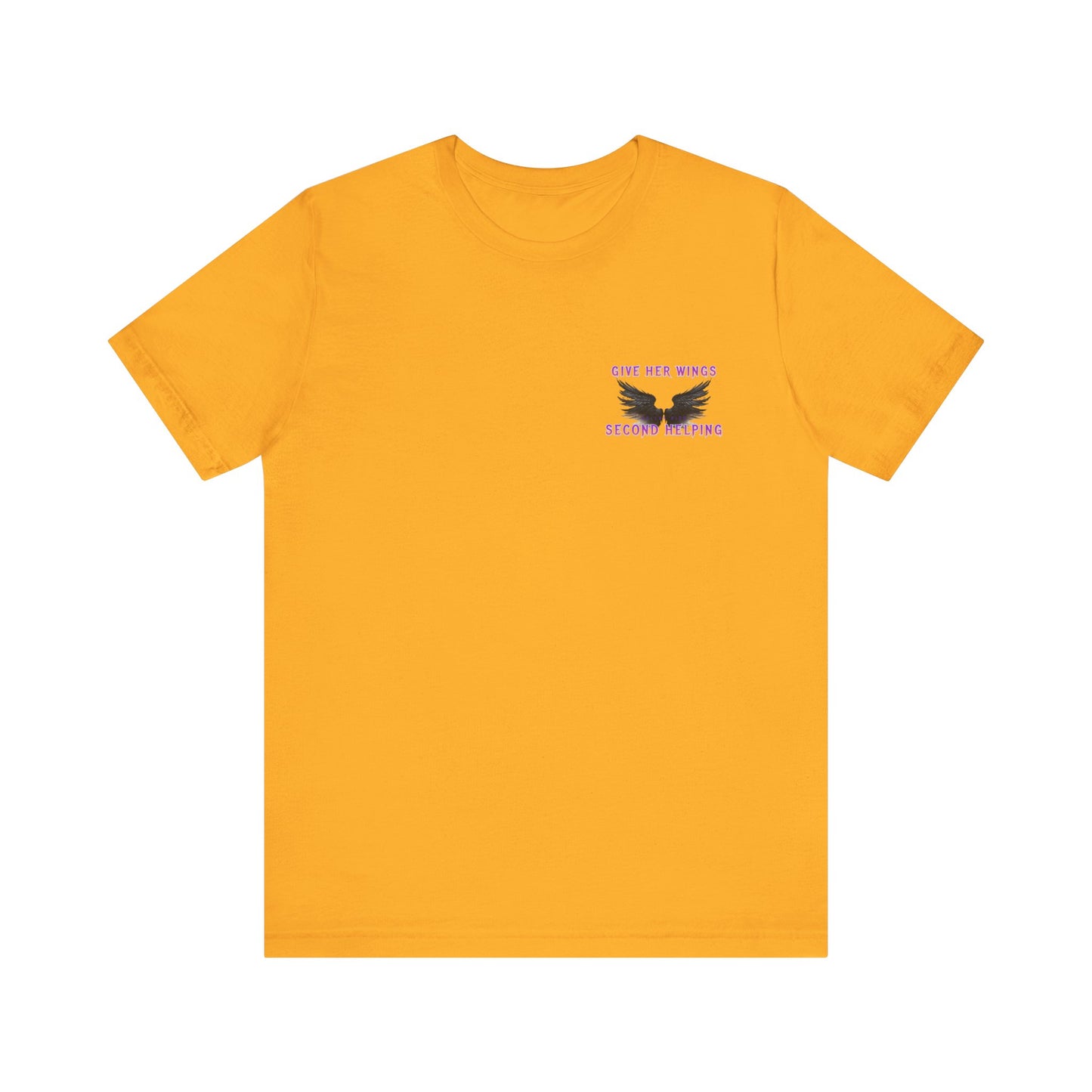 Give Her Wings Unisex Jersey Short Sleeve Tee