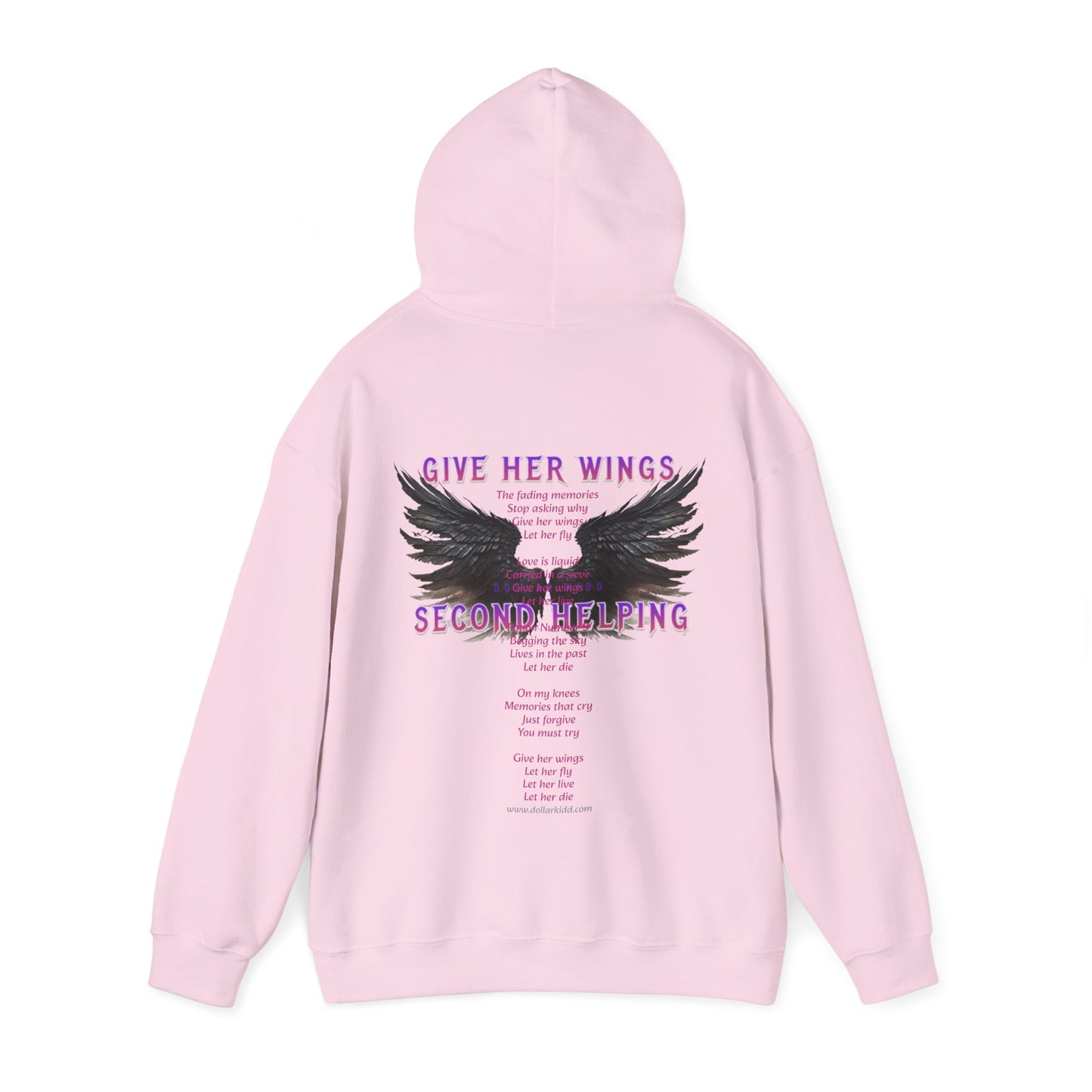 Give Her Wings Unisex Heavy Blend™ Hooded Sweatshirt