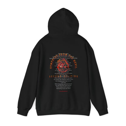 Sypathy From The Devil Unisex Heavy Blend™ Hooded Sweatshirt
