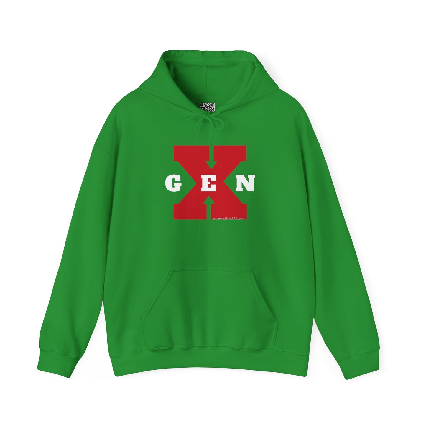Gen X - 01 Big Red Unisex Heavy Blend™ Hooded Sweatshirt