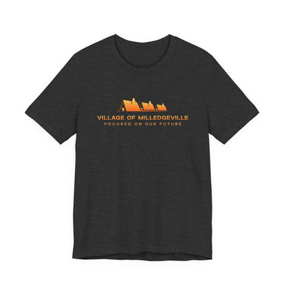 Focused on Our Future - Biker Back - Unisex Jersey Short Sleeve Tee