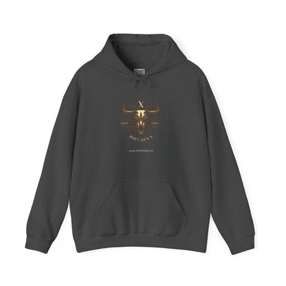 Gen X - Bull Skull A Unisex Heavy Blend™ Hooded Sweatshirt