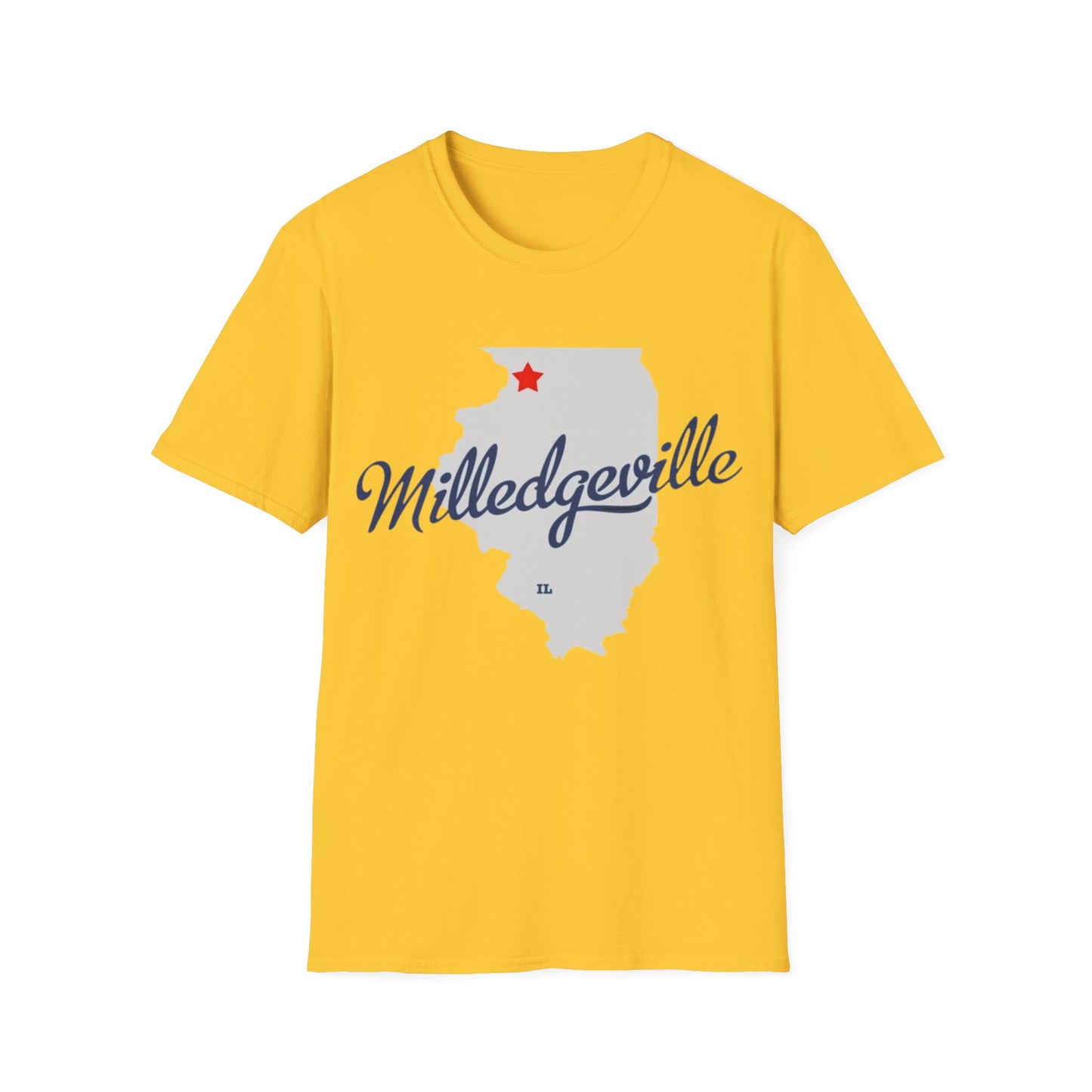 Milledgeville Illinois - Unisex Softstyle T-Shirt