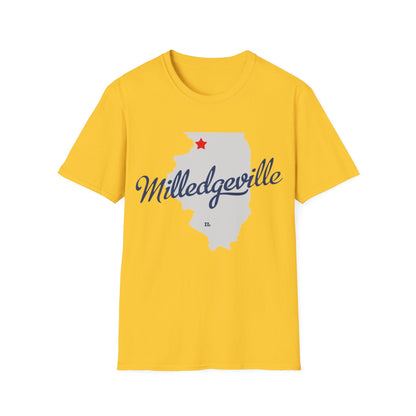 Milledgeville Illinois - Unisex Softstyle T-Shirt