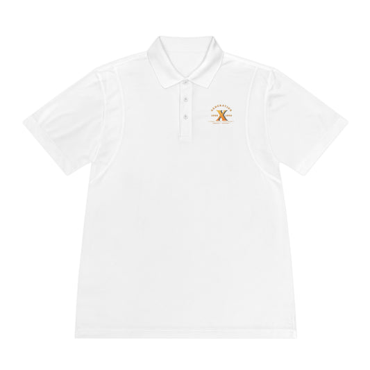 Gen X - 01 - Orange Men's Sport Polo Shirt - Classic Activewear for Comfort and Style