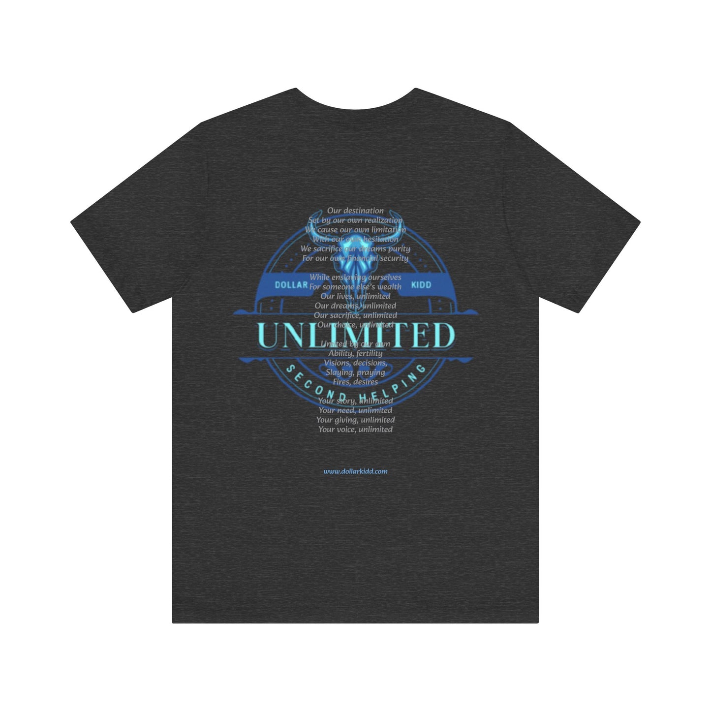 Unlimited Unisex Jersey Short Sleeve Tee