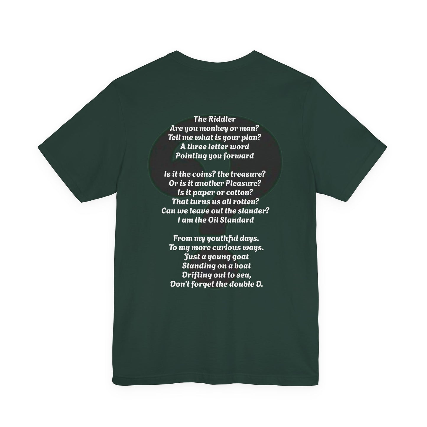 Riddle Me This Unisex Jersey Short Sleeve Tee