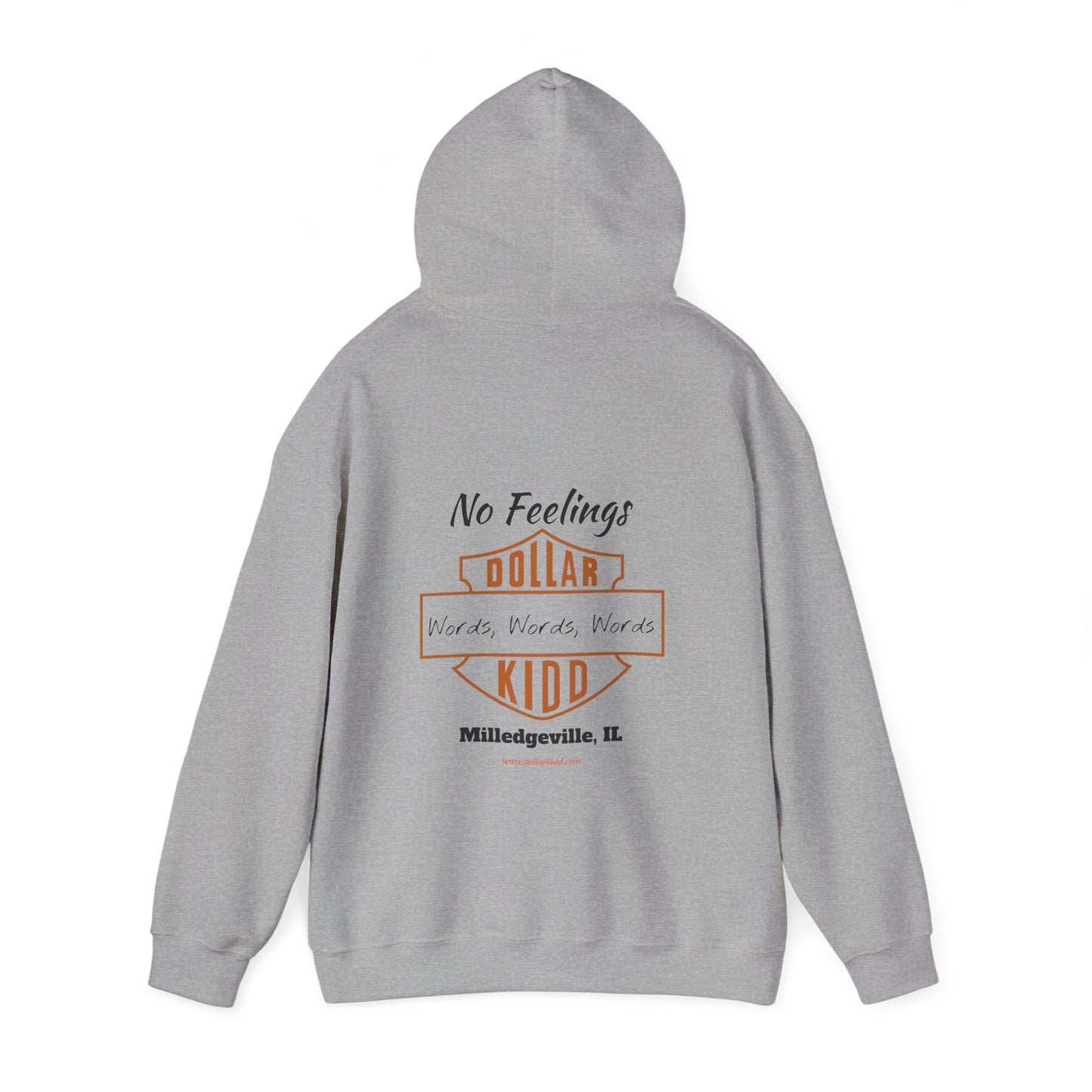 Words Words Words 2 Front and Back Unisex Heavy Blend™ Hooded Sweatshirt