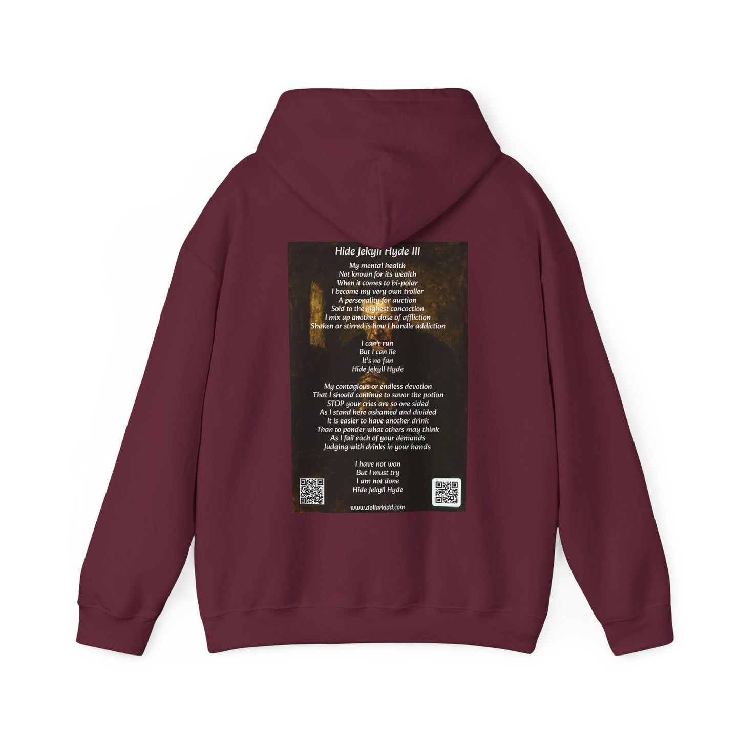 Hide Jekyll Hyde III Unisex Heavy Blend™ Hooded Sweatshirt