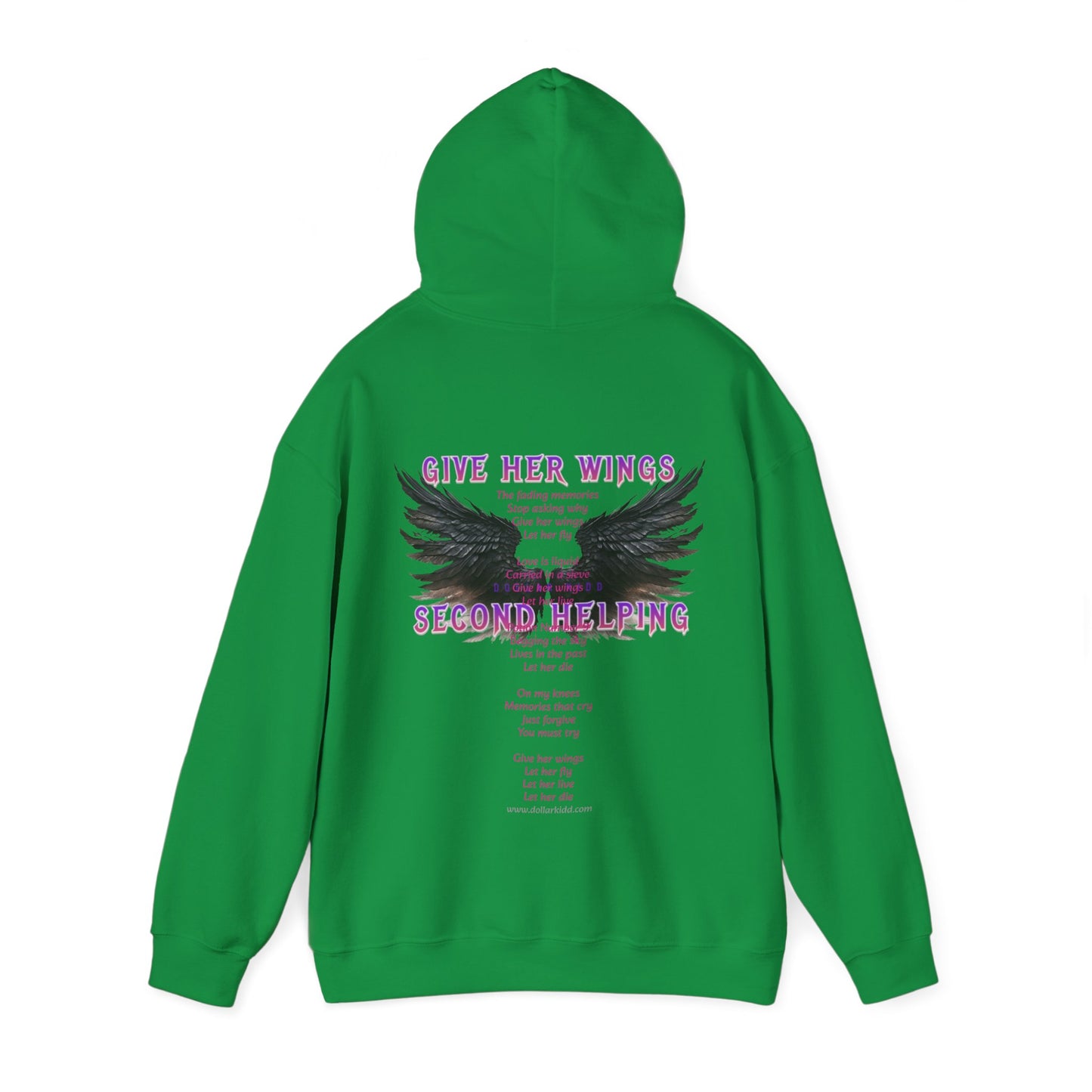 Give Her Wings Unisex Heavy Blend™ Hooded Sweatshirt