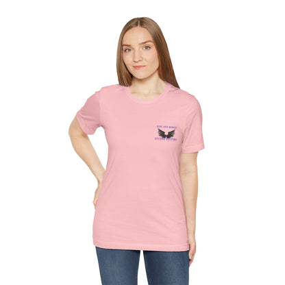 Give Her Wings Unisex Jersey Short Sleeve Tee