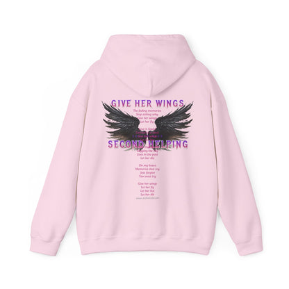 Give Her Wings Unisex Heavy Blend™ Hooded Sweatshirt