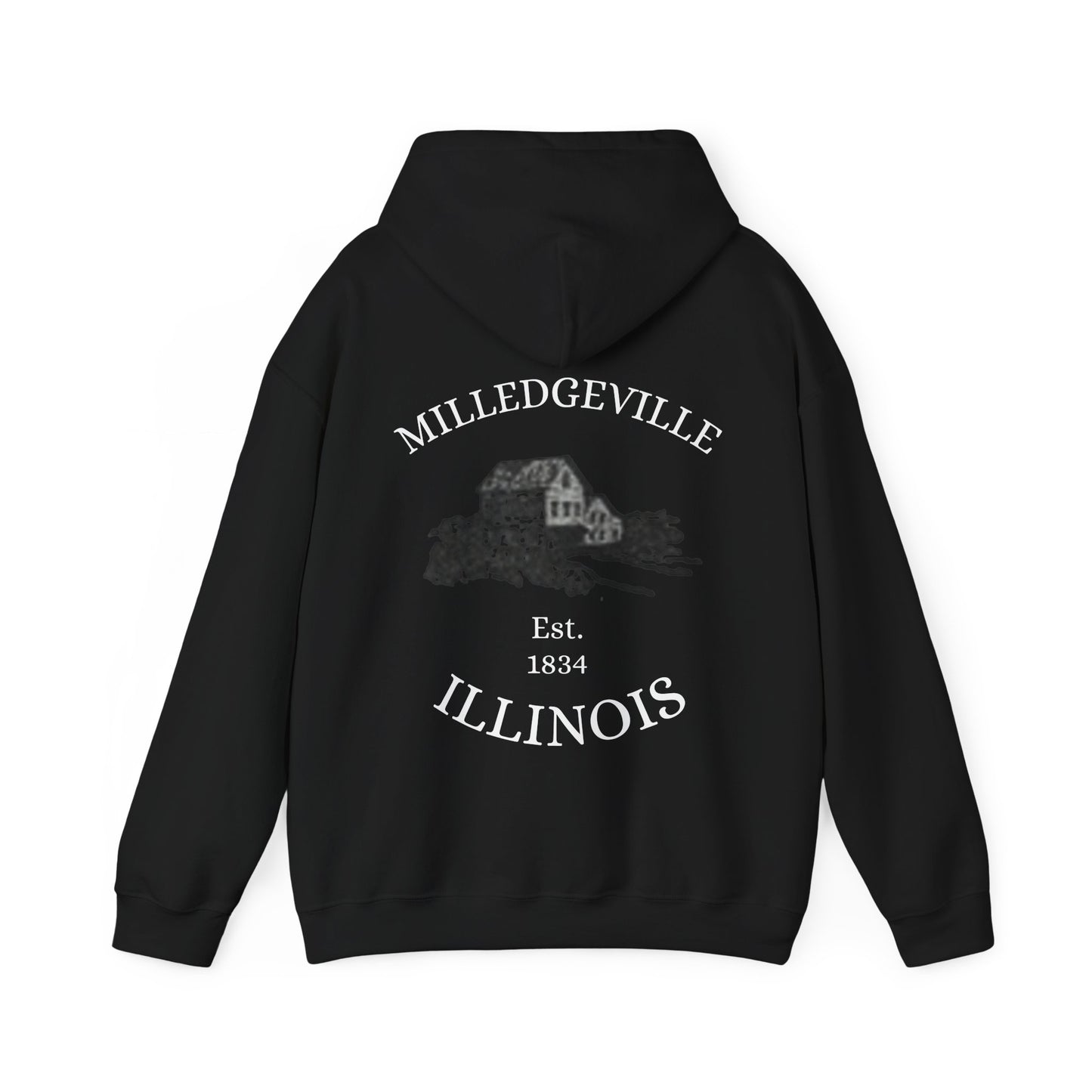 Focused on Our Future - Biker Back- Unisex Heavy Blend™ Hooded Sweatshirt