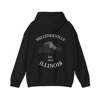 Focused on Our Future - Biker Back- Unisex Heavy Blend™ Hooded Sweatshirt
