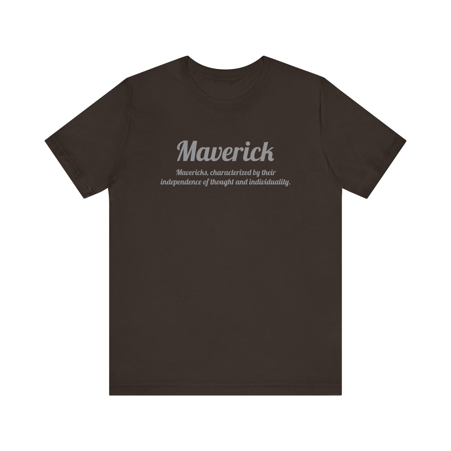 Maverick - Maverick Unisex Jersey Short Sleeve Tee