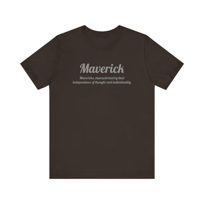 Maverick - Maverick Unisex Jersey Short Sleeve Tee