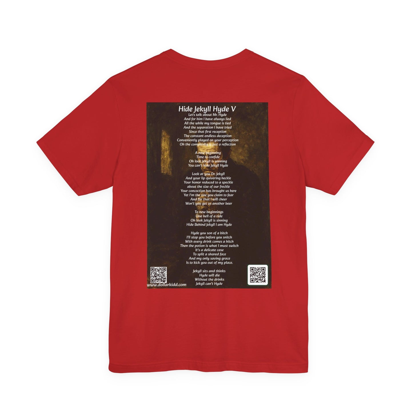 Hide Jekyll Hyde V Unisex Jersey Short Sleeve Tee