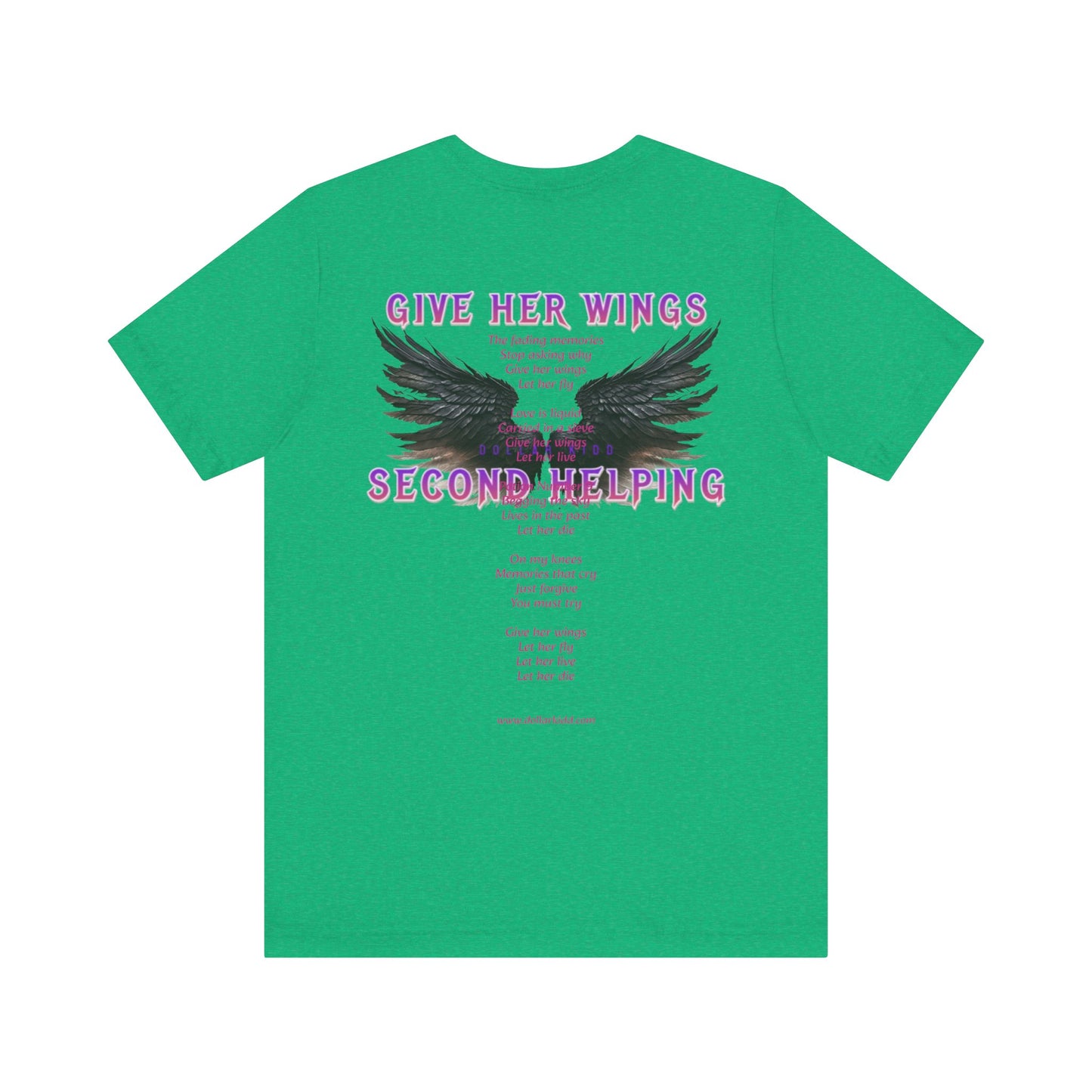 Give Her Wings Unisex Jersey Short Sleeve Tee