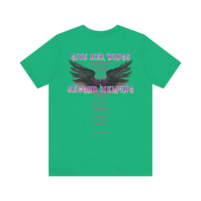 Give Her Wings Unisex Jersey Short Sleeve Tee