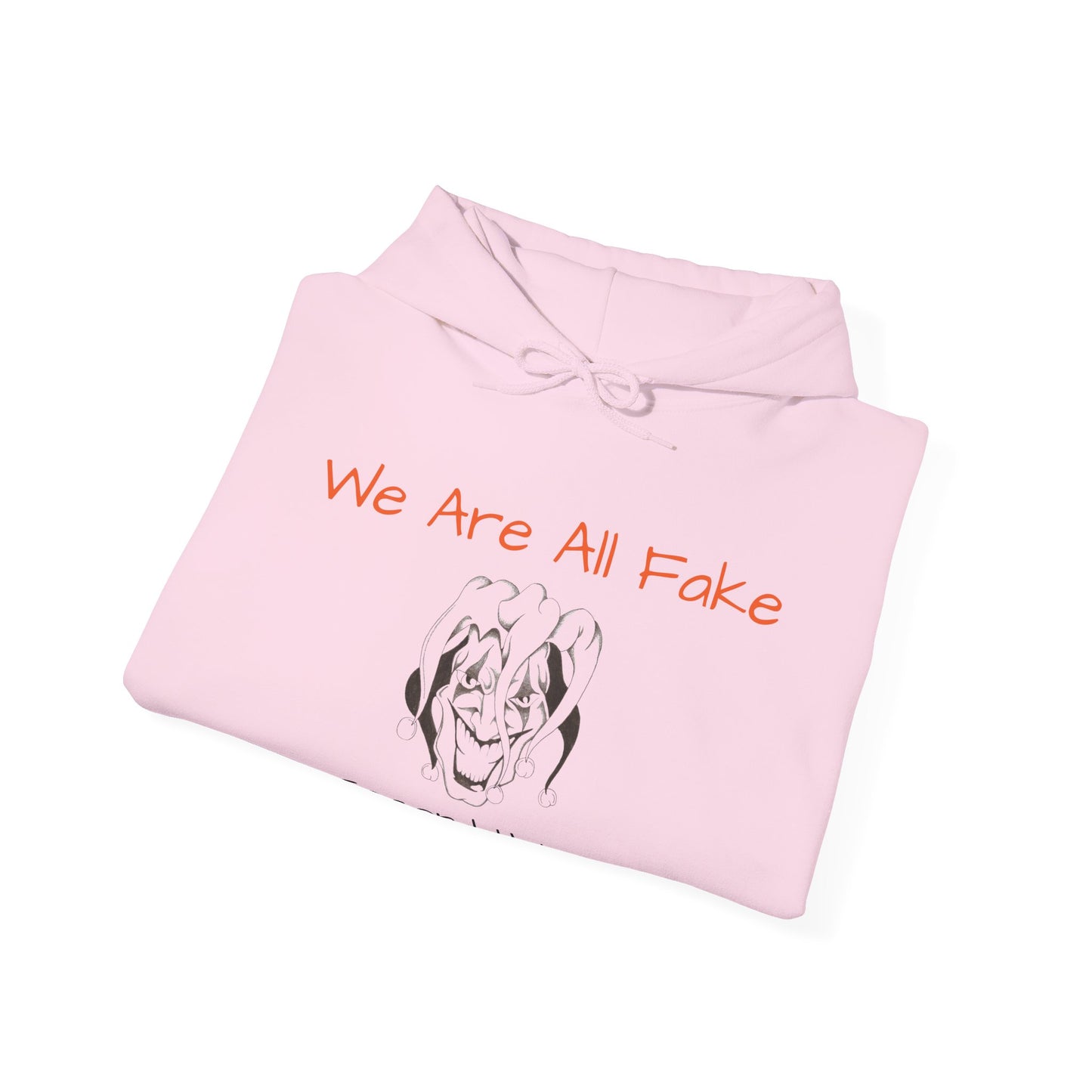 We Are All Fake Unisex Heavy Blend™ Hooded Sweatshirt