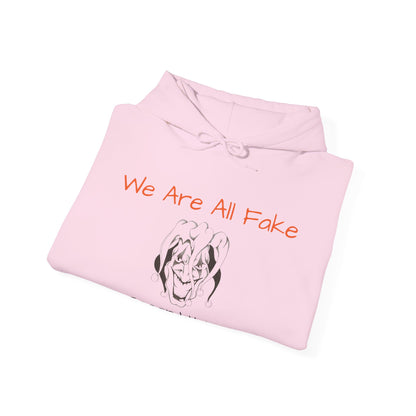 We Are All Fake Unisex Heavy Blend™ Hooded Sweatshirt