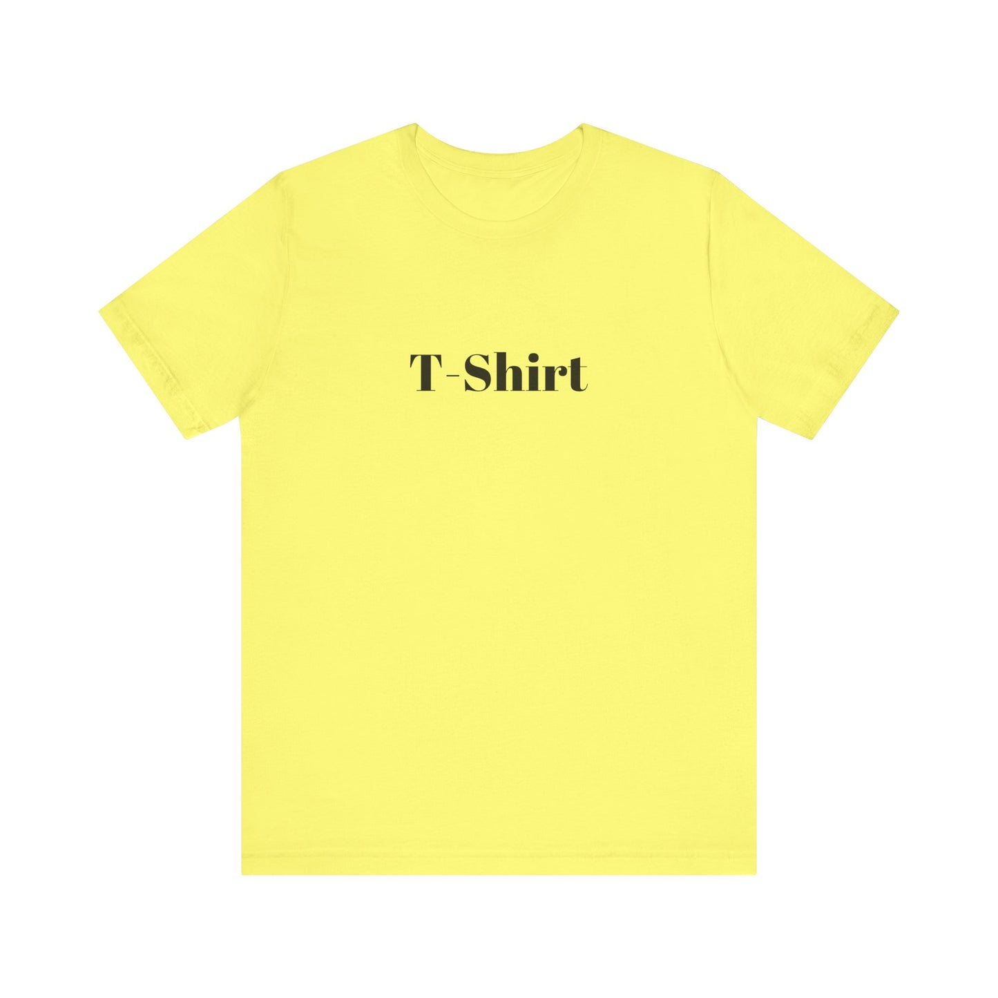 T-Shirt - Unisex Jersey Short Sleeve Tee