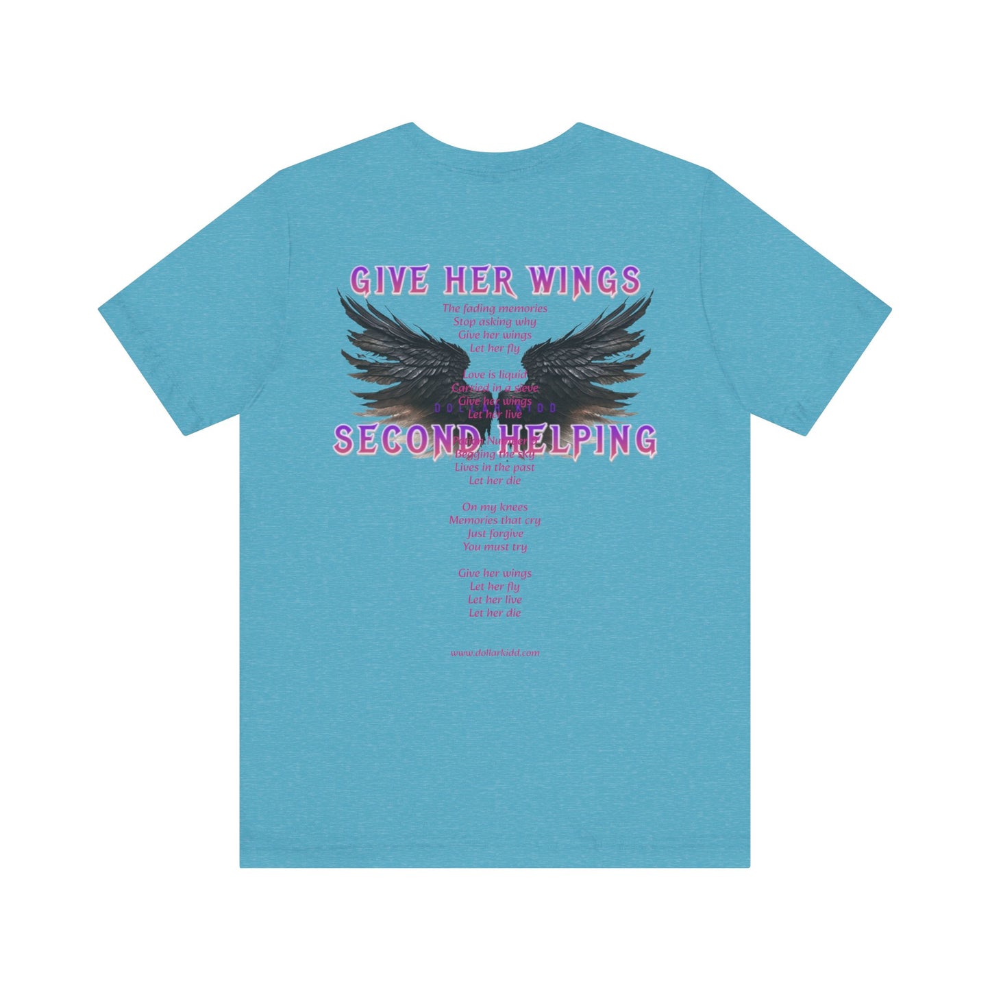 Give Her Wings Unisex Jersey Short Sleeve Tee