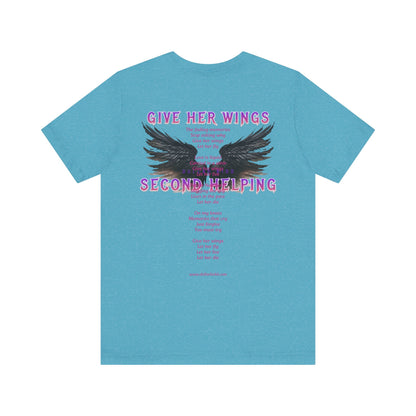 Give Her Wings Unisex Jersey Short Sleeve Tee