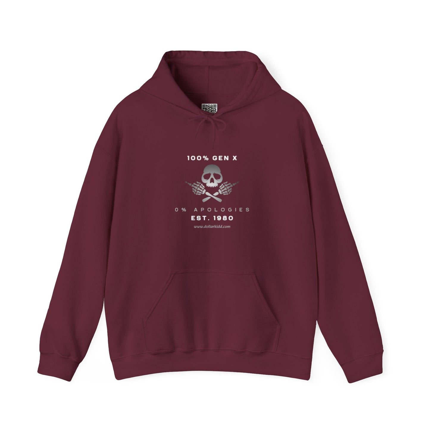 Gen X - FAFO 1980 Unisex Heavy Blend™ Hooded Sweatshirt