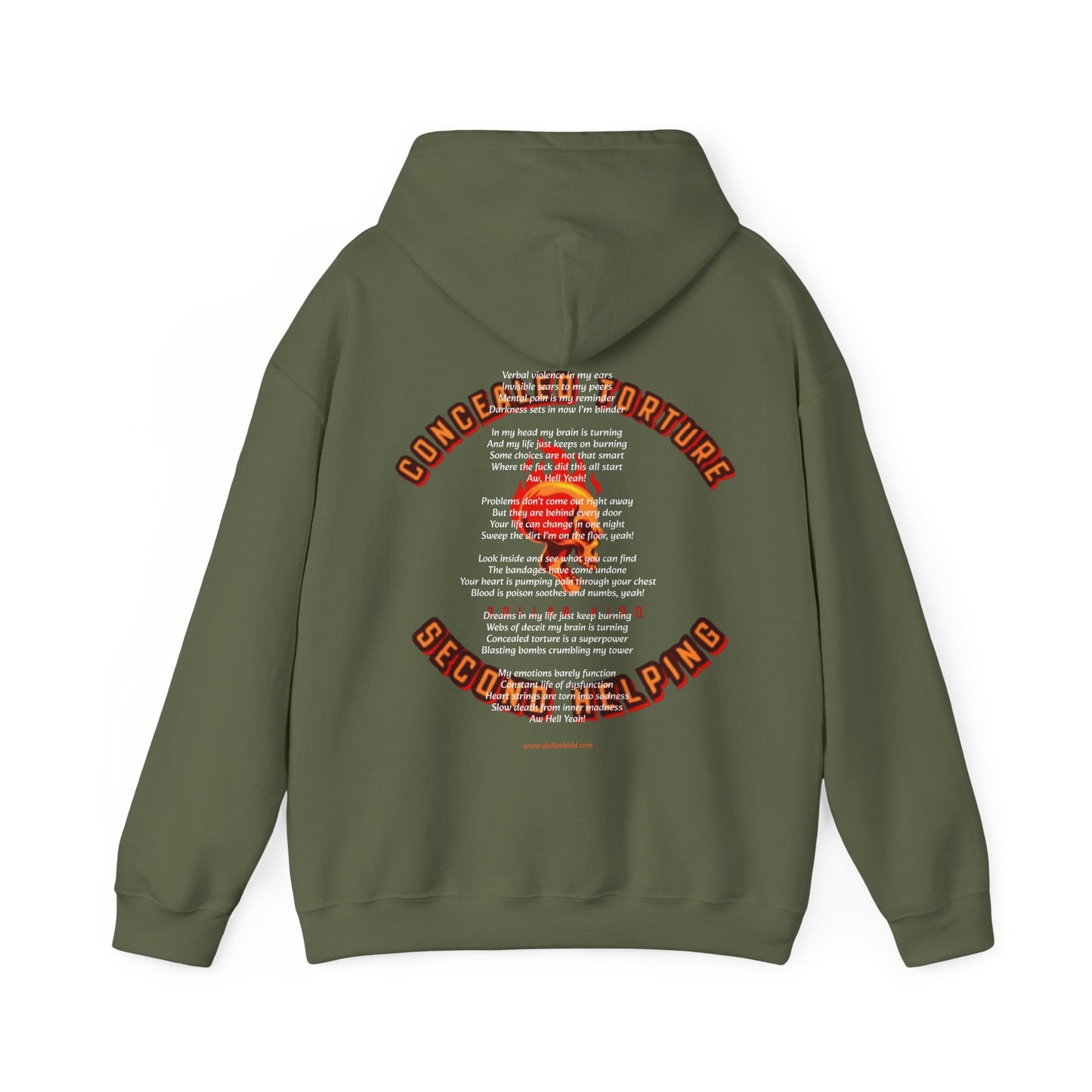 Concealed Torture Unisex Heavy Blend™ Hooded Sweatshirt
