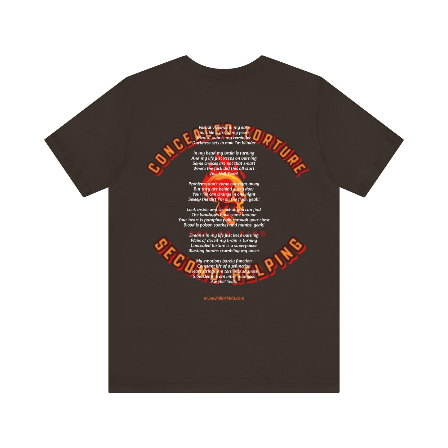 Concealed Torture Unisex Jersey Short Sleeve Tee